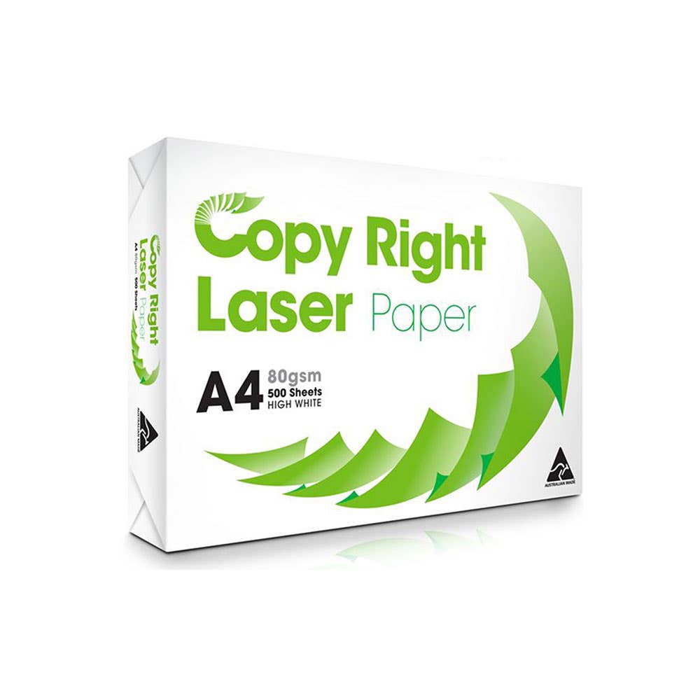 Copy Right Laser Copy Paper A4 80gsm White Carton 5 Reams_35001949_104805_NLA