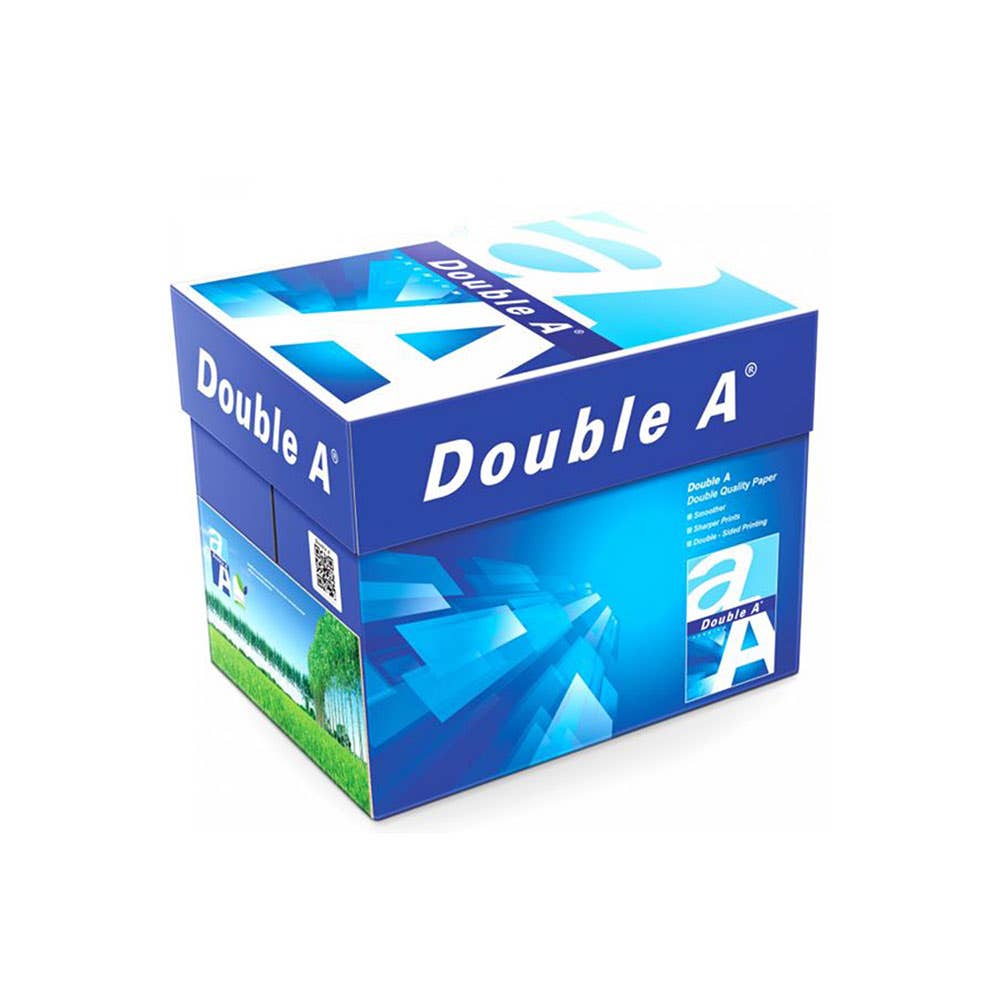 Double A Copy Paper A4 80Gsm White (Box 5 Reams) 1056071 DOUBLEAA4