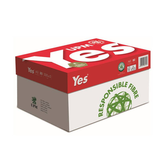 YES Copy Right Laser Paper Carbon Neutral A3 80gsm White (box Of 3 Reams) 535354 Bibbulmun