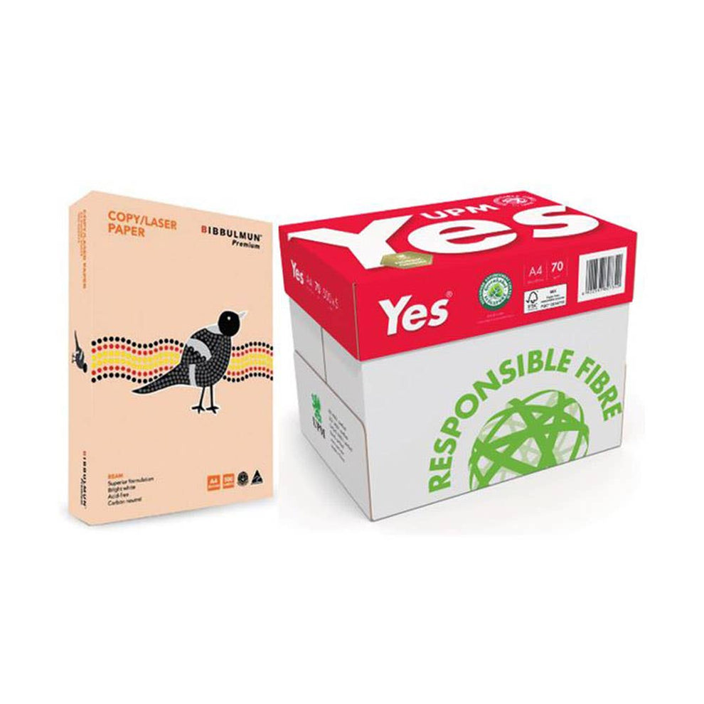YES Premium Carbon Neutral A4 Copy Paper 80gsm Carton of 5 Reams – ATOM