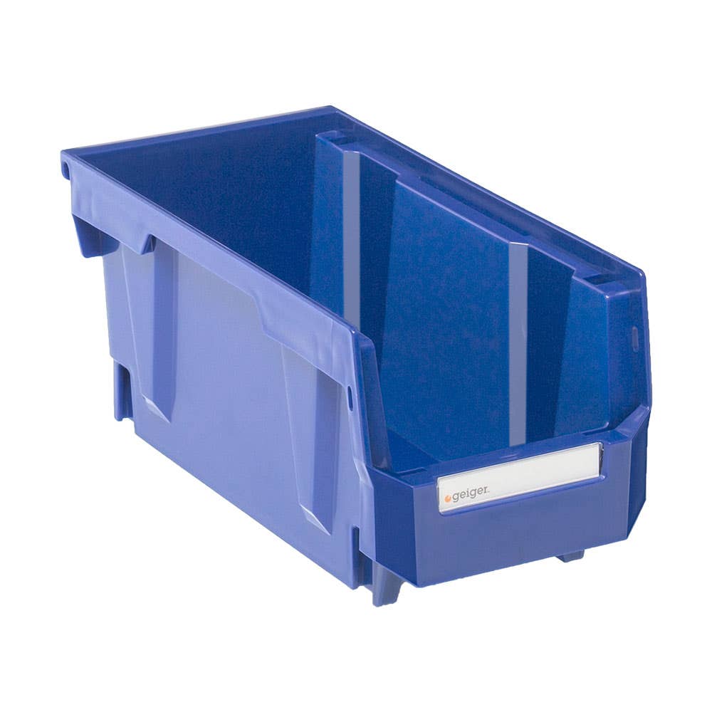 HB Series Industrial Parts Storage Bin Blue 140 x 276 x 127mm 435528 HB230B
