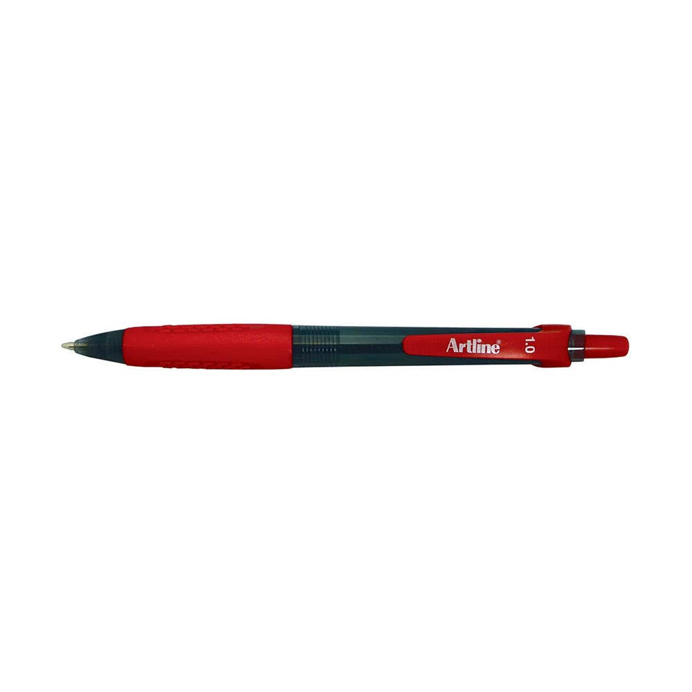 8410 Retractable Ballpoint Pen Red 12 Pack 60014019 184002