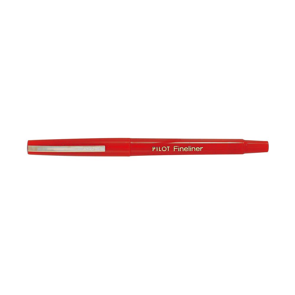 Fineliner Pen 0.4mm Red 12 Pk 9005788 10234
