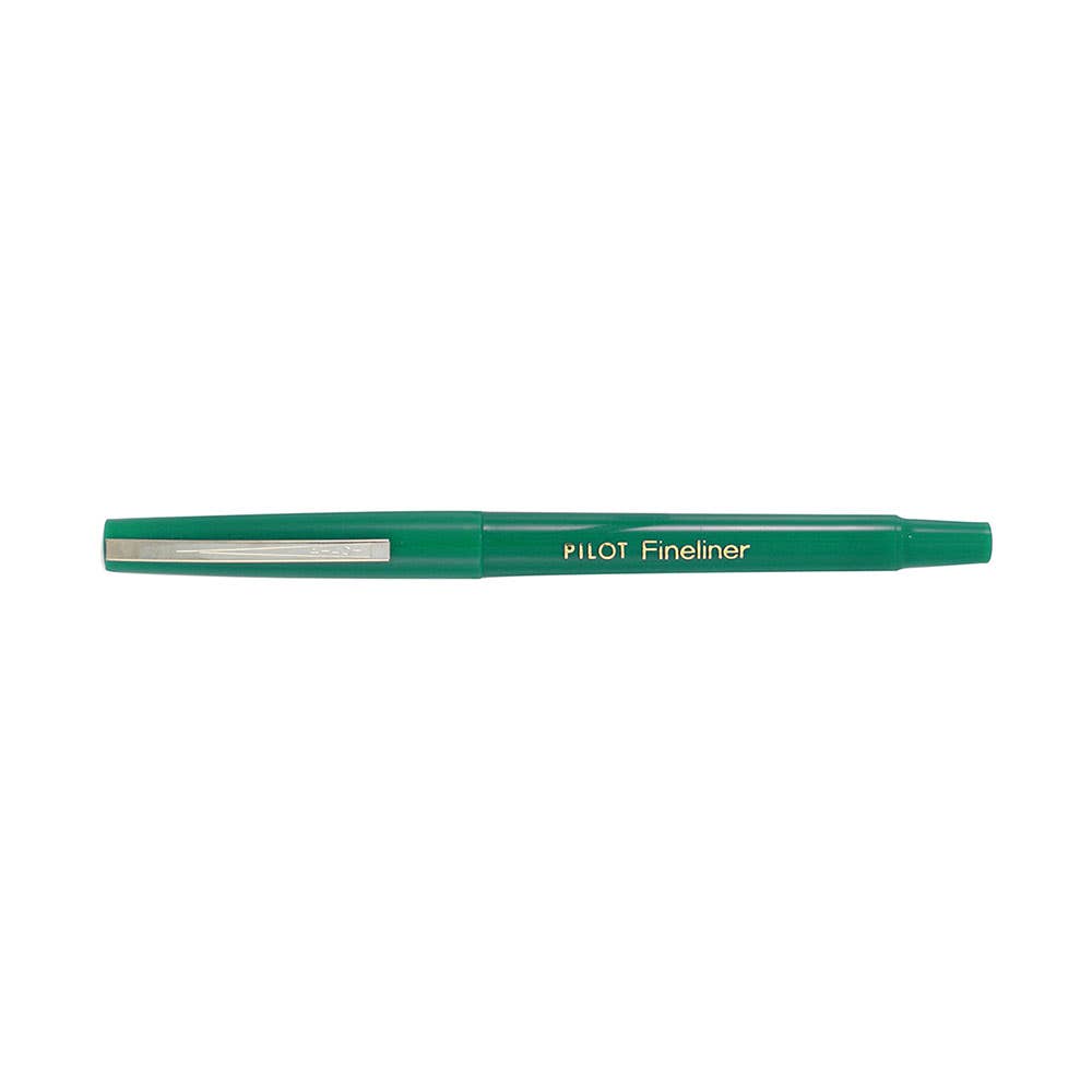Fineliner Pen 0.4mm Green 12 Pk 9005789 10425