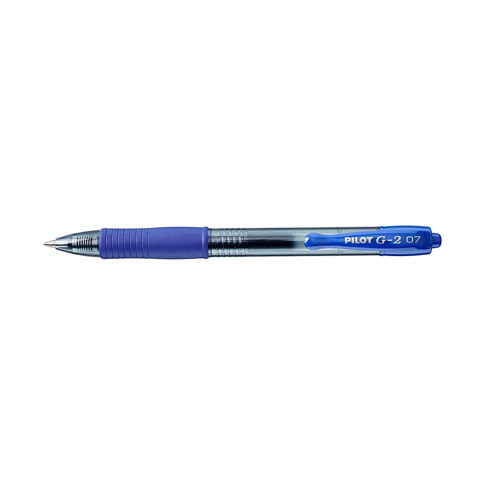 G2-7 Retractable Gel Ink Pen Fine 0.7mm Blue 12 Pk 935302802 13247