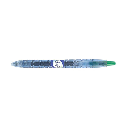 BegreeN B2P Retractable Gel Pen Extra Fine Green 10 Pk 40035996 92906