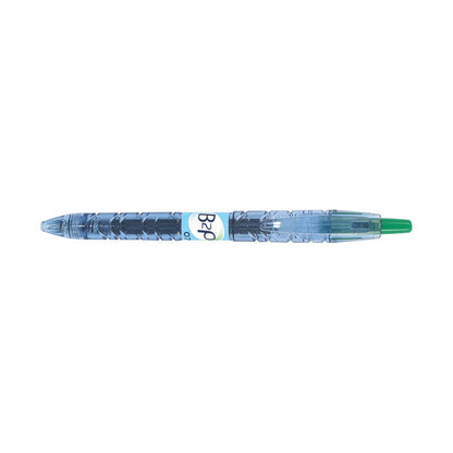 BegreeN B2P Retractable Gel Pen Fine 0.7mm Green 10 Pk 40035997 92907