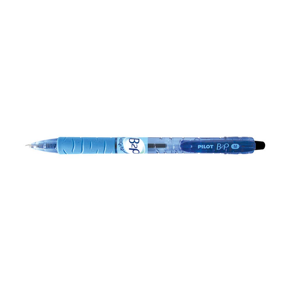 BegreeN B2P Grip Retractable Ballpoint Pen Medium 1mm Black 10 Pk 1025546 74761