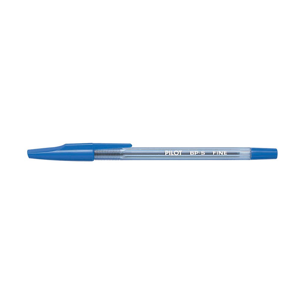 BP-S Ballpoint Stick Pen Fine 0.7mm Blue 12 Pk 16156504 10221