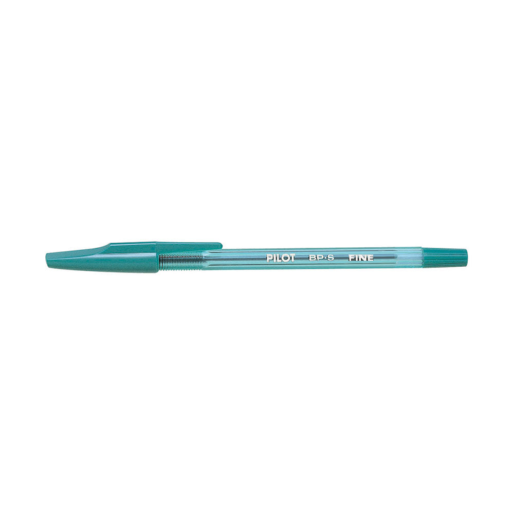 Pilot Ballpoint Pen BP-S Fine 0.7mm Box 12 Green_16156515_10220