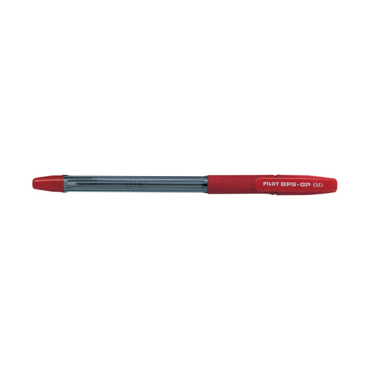 Pilot Ballpoint Pen BPS-GP Medium 1mm Pack 12 Red_9005745_22414