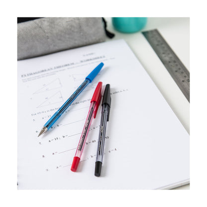 Pilot Ballpoint Pen BP-S Medium 1mm Box 12 Red_16156624_11094