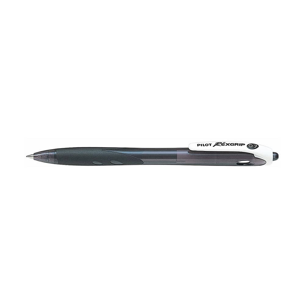 BegreeN Rexgrip Ballpoint Pen Fine 0.7mm Black 10 Pk 40035991 84957