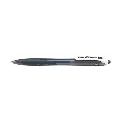 BegreeN Rexgrip Ballpoint Pen Fine 0.7mm Black 10 Pk 40035991 84957