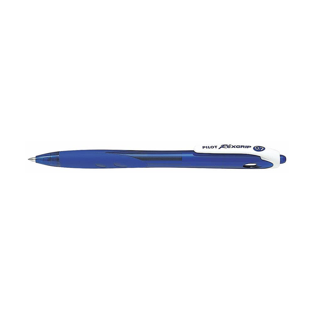 BegreeN Rexgrip Ballpoint Pen Fine 0.7mm Blue 10 Pk 40035993 84958