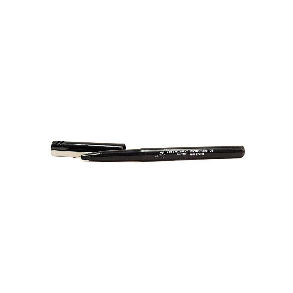 Bibbulmun Marker Micropoint Fineliner 0.5mm BX 12 Black_40055344_Bibbulmun Micro 0.5mm Black