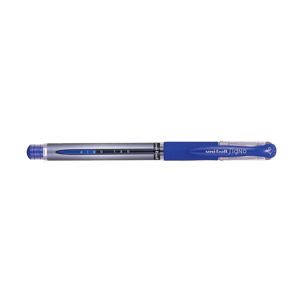 Signo Gel Grip Rollerball Pen Fine Tip 0.7mm Blue 12 Pk 935509802 UM151SBL