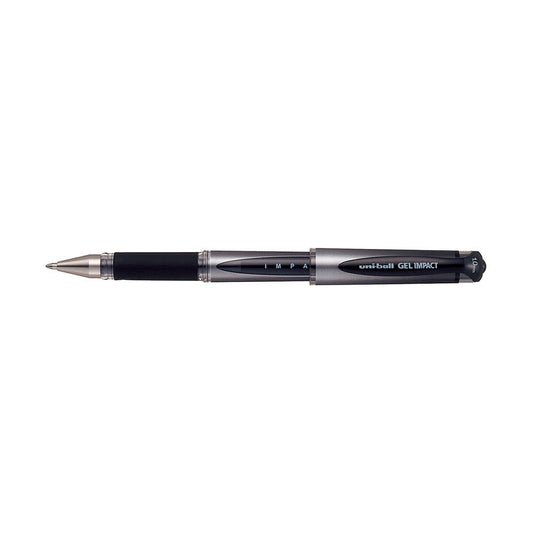 Uniball UM153S Rollerball Pen Signo Gel Impact Broad 1mm Pack 12 Black 935510501 UM153SBK