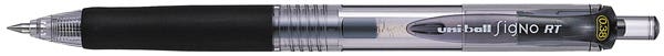 Signo Retractable Rollerball Pen Ultra Fine Black Pk 12 935510901 UMN138BK