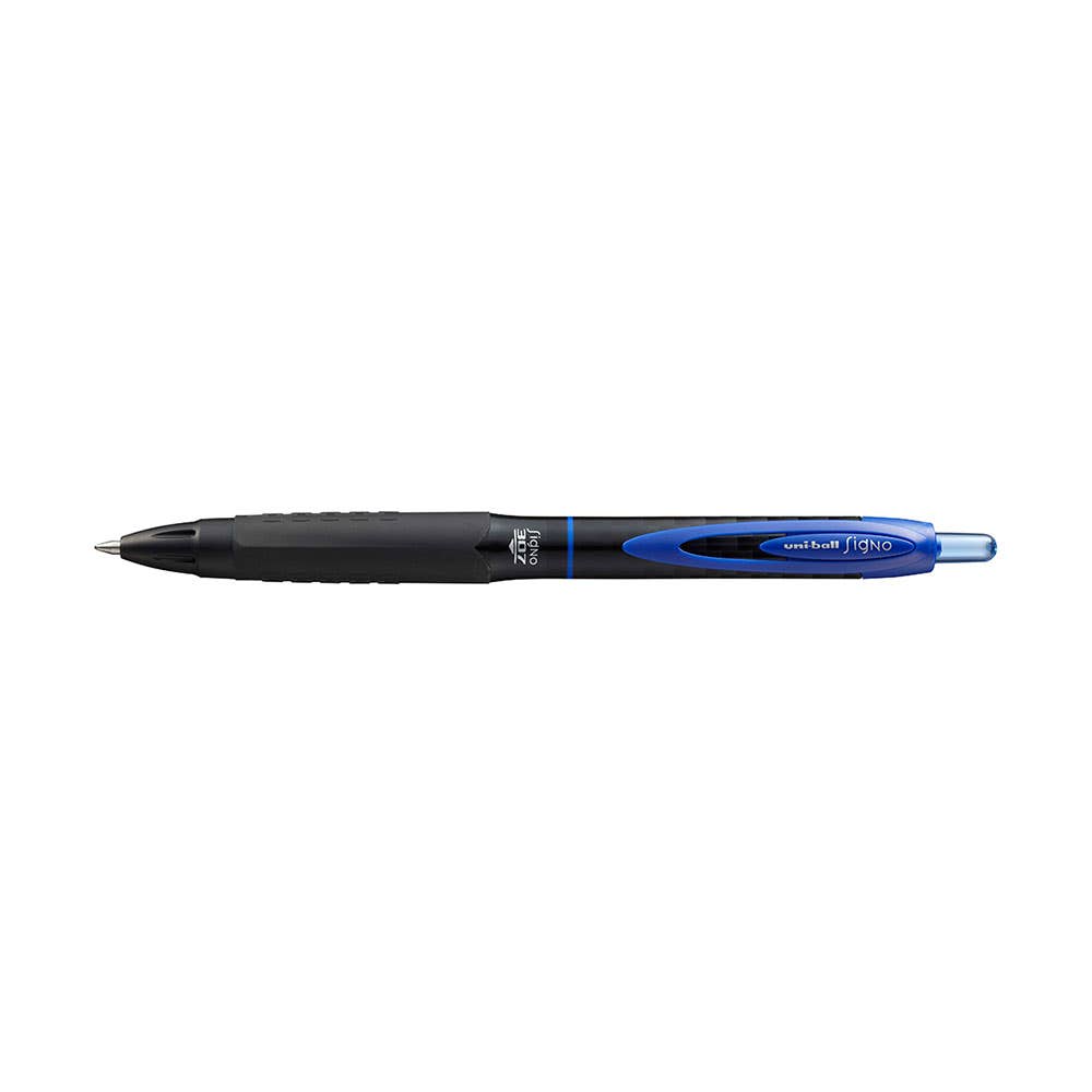 Signo 307 Retractable Gel Pen Fine Tip 0.7mm Blue 12 Pk 16212404 UMN307FBL