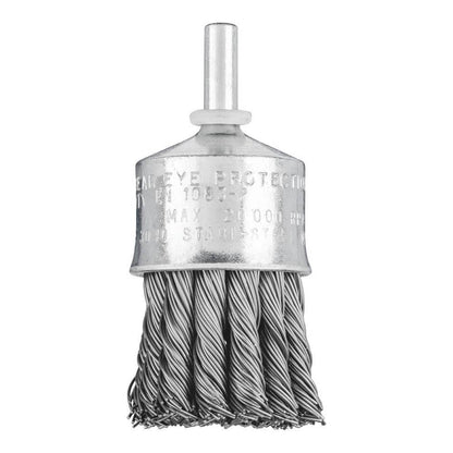 Brush End Wire Steel Pencil Twist Knot 30mm X 30mm X 0.5 Pferd 144001 43209002
