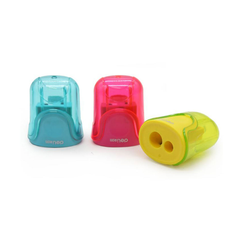 Sharpener Pencil 2 hole Plastic with shavings   1100_40044189_1100
