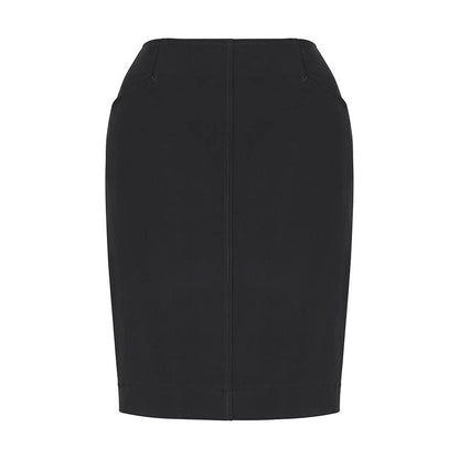 Ladies Bandless Pencil Skirt Slate - 16 36015164 20717-SLT-16