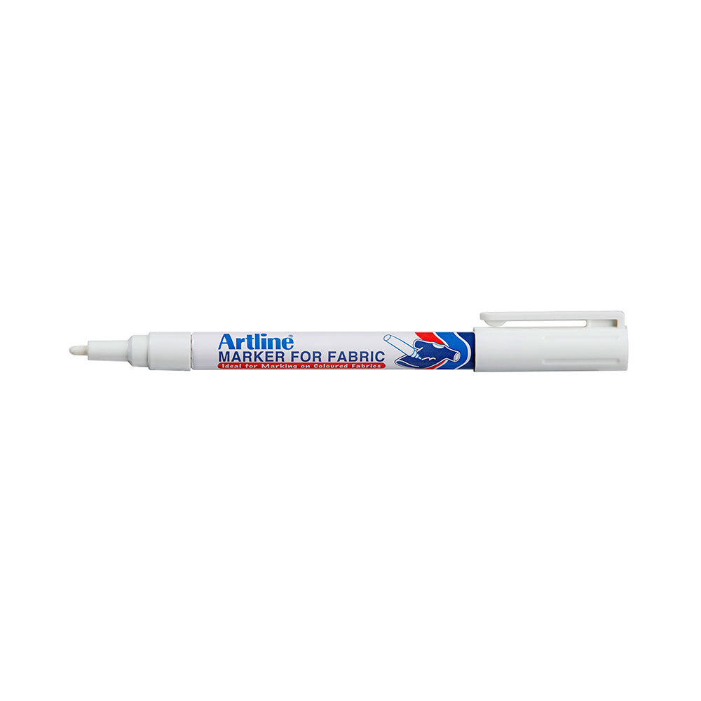 Artline 750 Laundry Marker Bullet Point 1.2mm White_1025399_175033