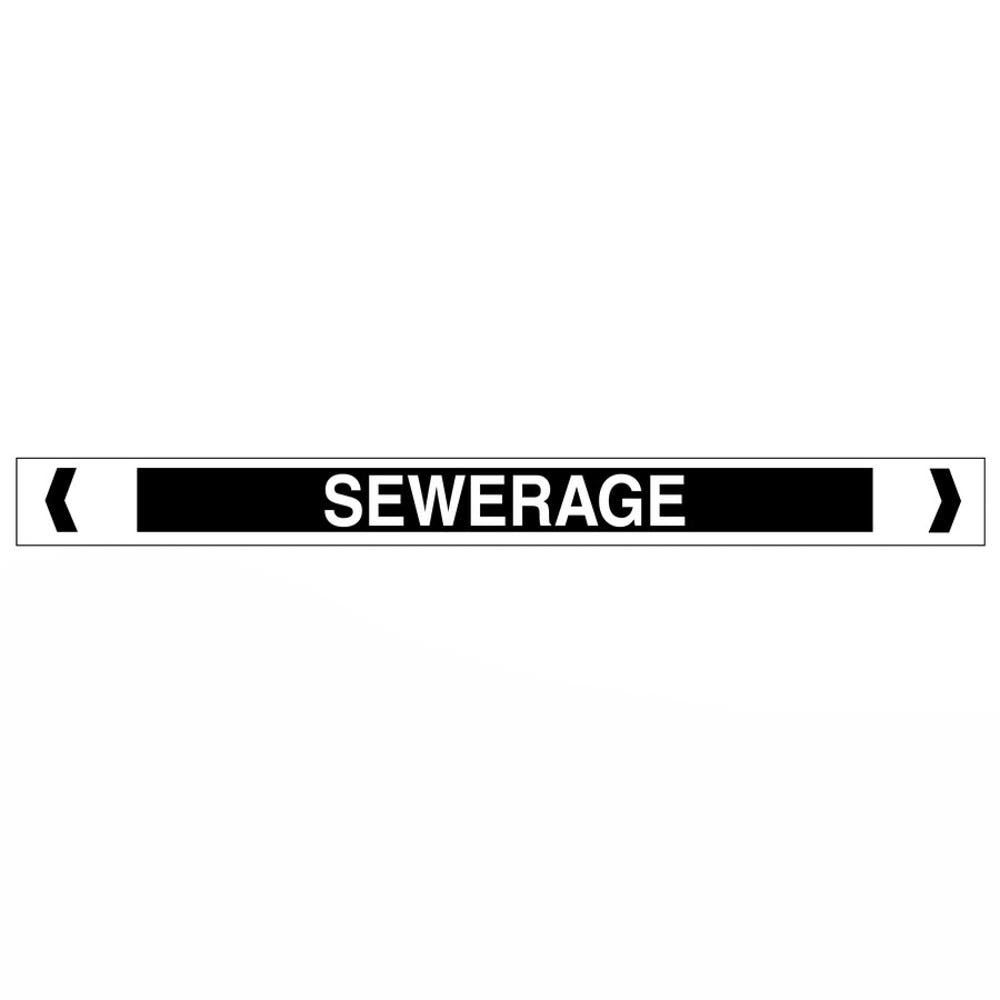 SEWERAGE LABELS (PACK 10) 36021735 PML159