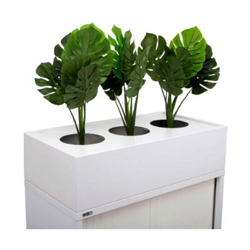 Rapid Go Tambour Planter Box 900Mm White_1037727_PB900