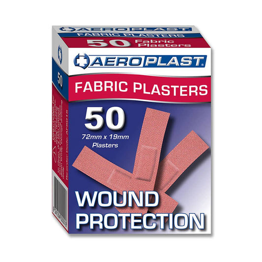 Fabric Adhesive Plaster Strips 50 Pack 90060120 P2