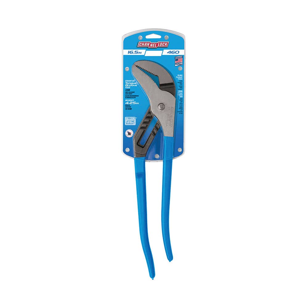 Multigrip Straight Jaw Tongue & Groove Pliers 419mm 91790075 460