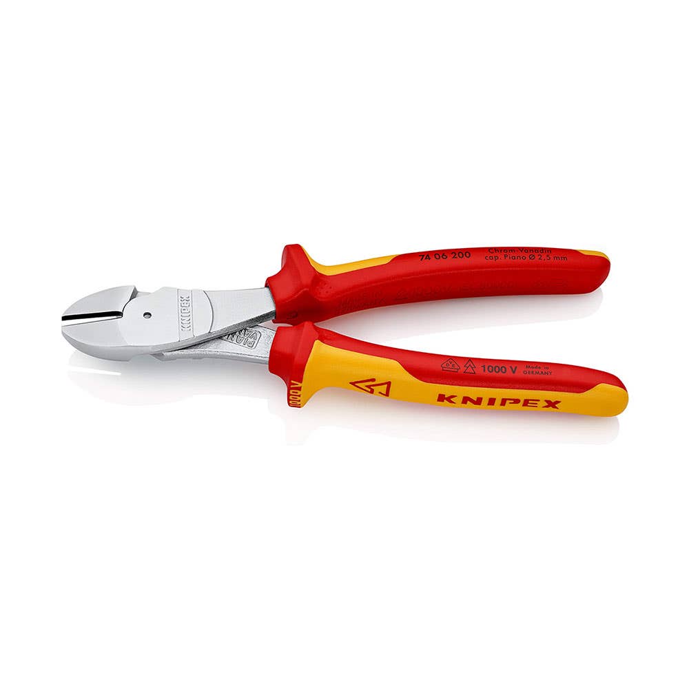 1000V High Leverage Diagonal Cutting Pliers 200mm 95258506 7406200SB