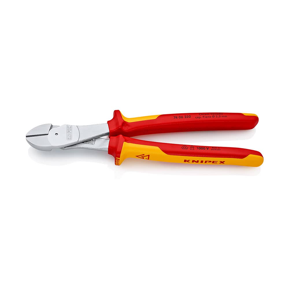 1000V High Leverage Diagonal Cutting Pliers 250mm 91798234 7406250