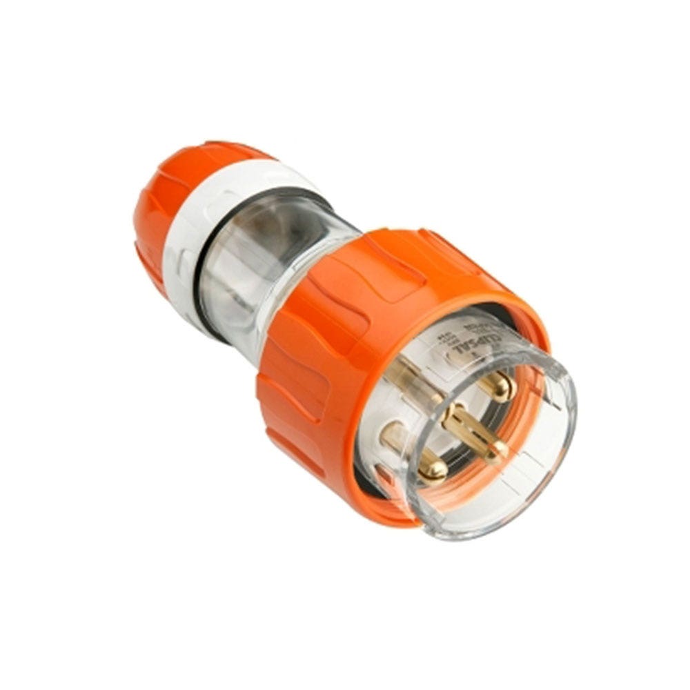 Plug Straight 32A 3 Phase 4 Pin Clipsal 81004307 CLI56P432EO