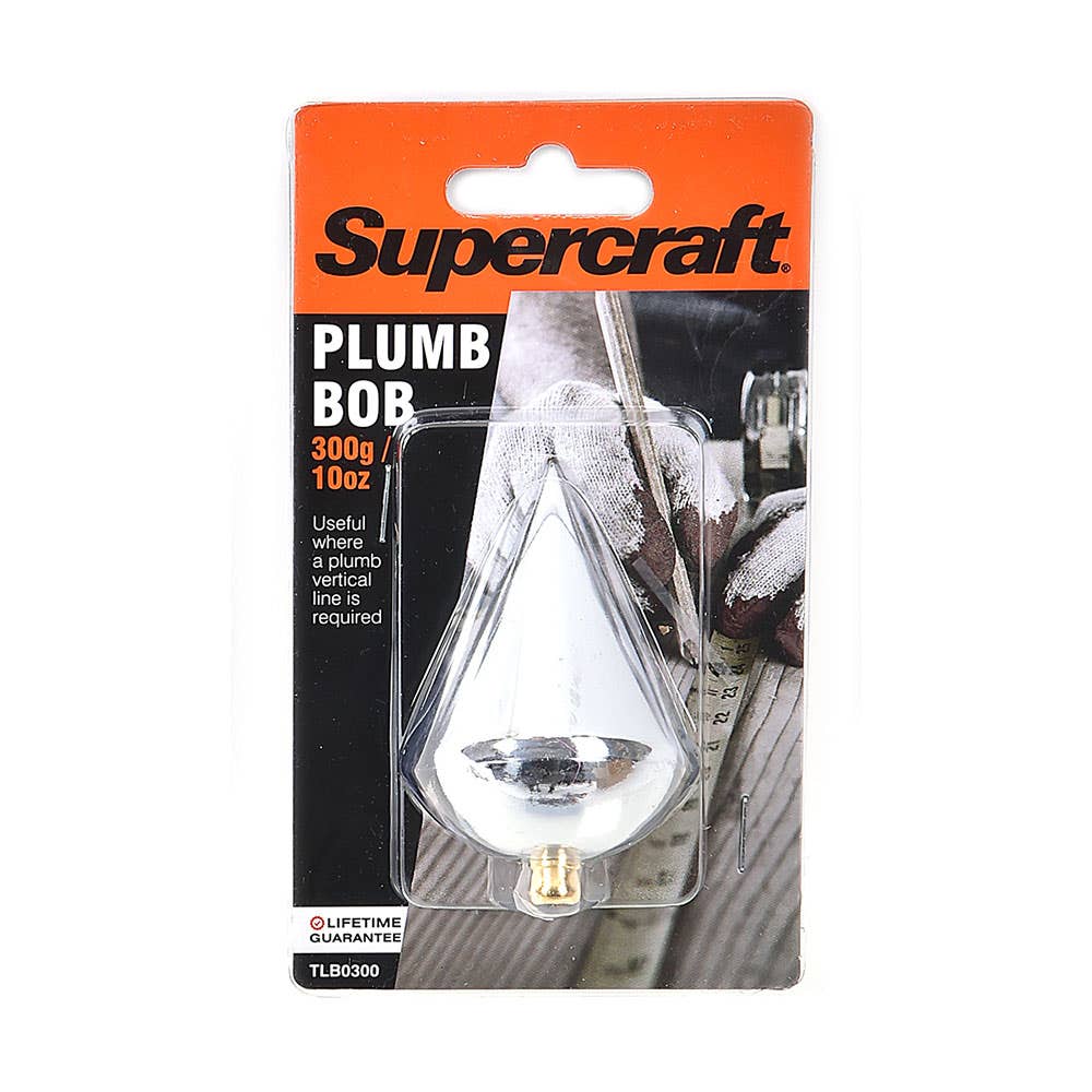 Plumb Bob Chrome Plated 300g 60011740 TLB0300