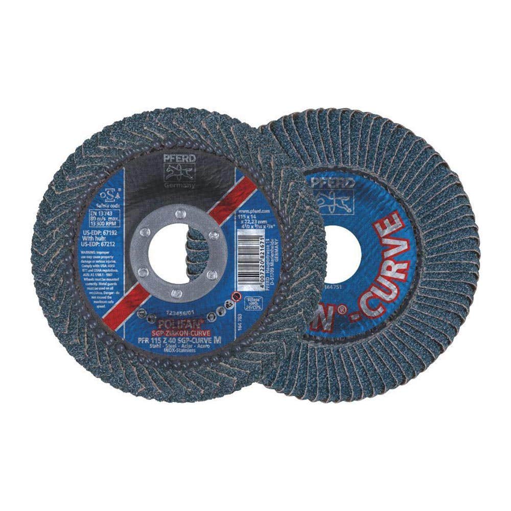 Disc Curve 115mm Z 40 SGP Curve M 13300rpm Polifan 60019730 67689032