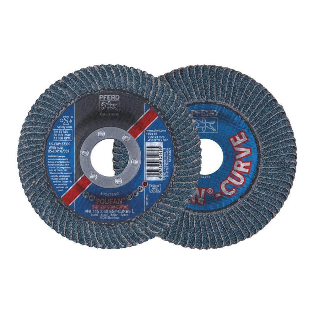 Disc Curve 115mm Z 40 SGP Curve L 13300rpm Polifan 60019732 67689042
