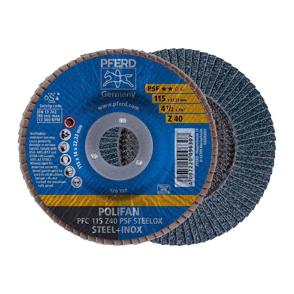 Disc Flap 115 x 22.23mm 40G 13300rpm 734003 67770114