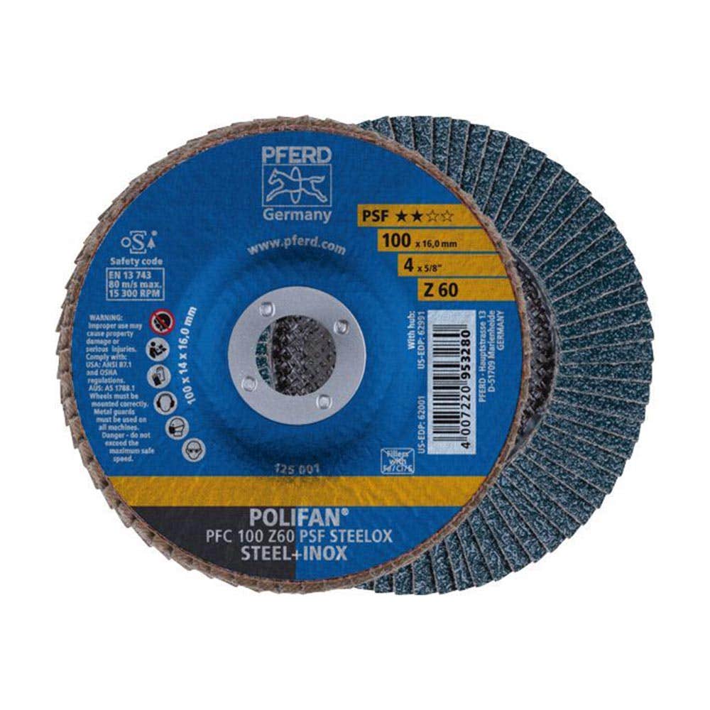Disc Flap 100 x 16mm 60G 15300rpm 734001 67766100