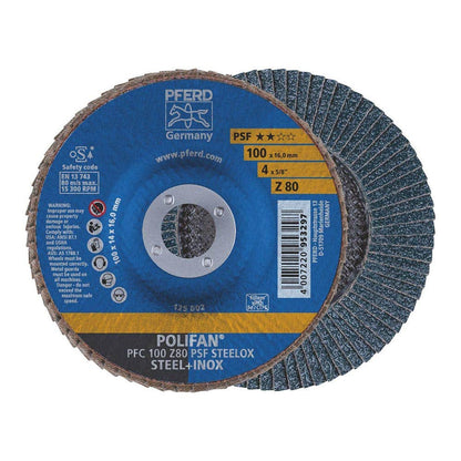 Disc Flap 100 x 16mm 80G 15300rpm 734002 67768100