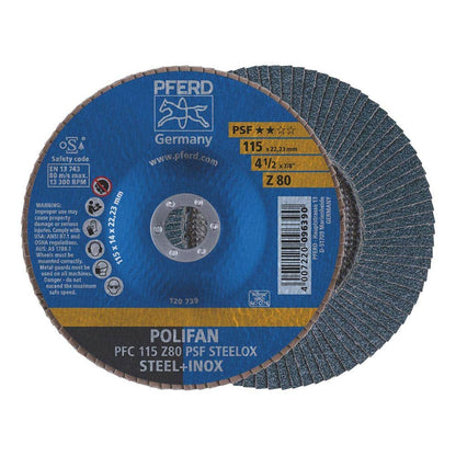 Disc Flap 115 x 22.23mm 80G 13300rpm 734005 67770118
