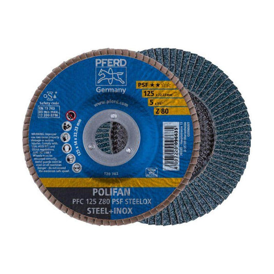 Disc Flap 125 x 22.23mm 80G 12200rpm 735001 67770128