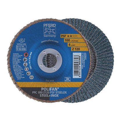 Disc Flap 100 x 16mm 120G 15300rpm 81050383 67769100