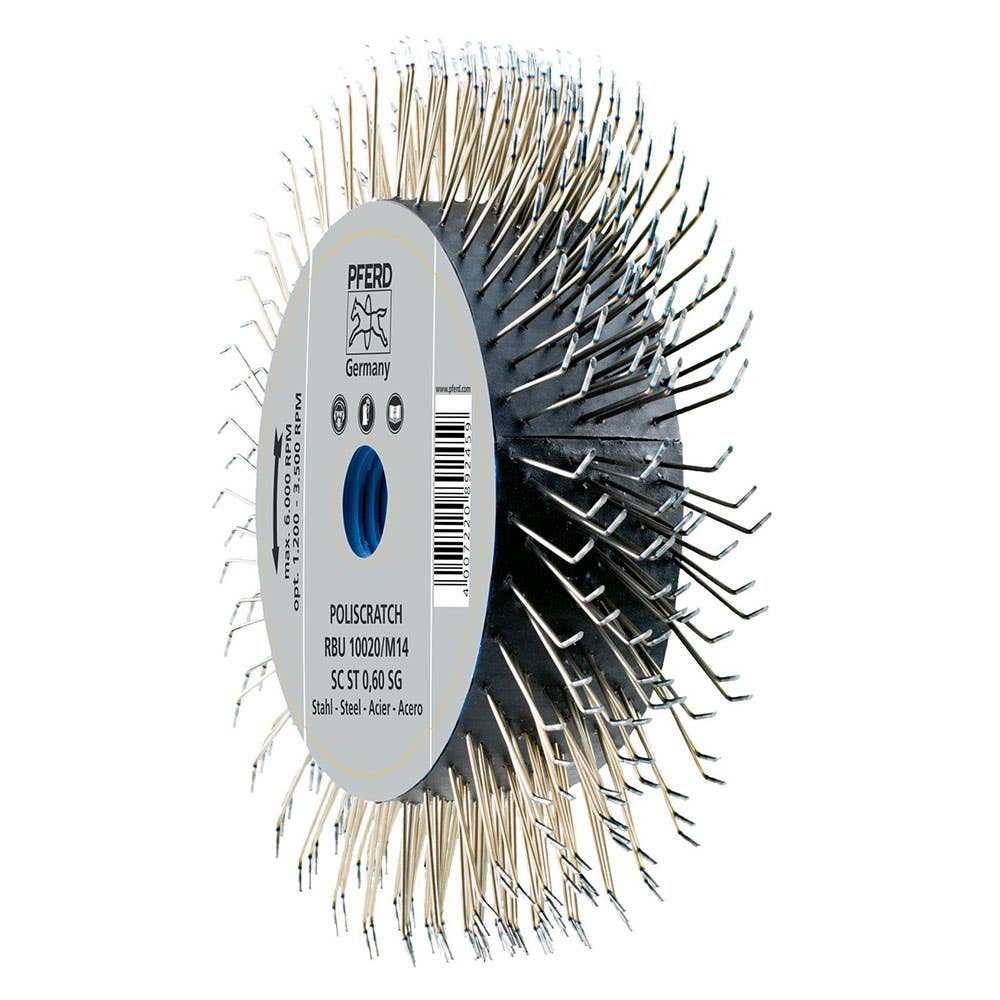 Pferd Wire Brush POS RBU 10020/M14 SC ST 0.60 SG 202003 43502102