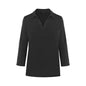 Shirt Ladies 2273 Ella 3/4 Sleeve Black City Collection 2XL Black 2273-BLK-2XL 40058270 2273-BLK-2XL