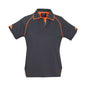 Shirt Polo Womens S/S Poly Cotton Biz Cool Fusion Grey/Fluoro Orange 10 Biz 223214 P29022-GRY/ORA-10