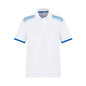 Fashion BIZ Mens Galaxy Polo White Royal Large P900MS_531381_P900MS-WHT/ROY-L