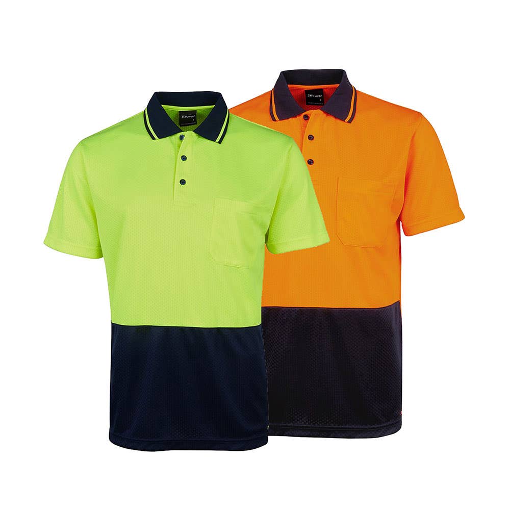 6HJNC Hi-Vis Jacquard Polo Shirt 160gsm 6HJNC