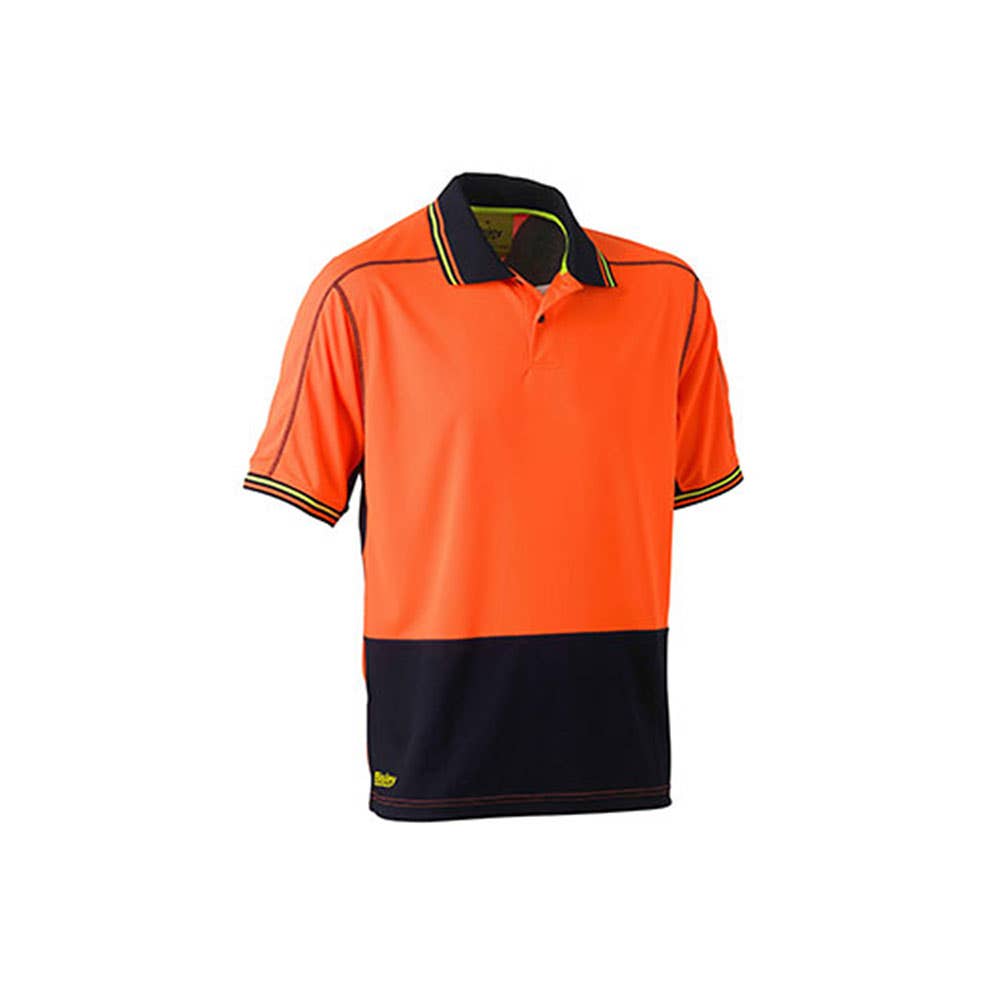 BK1219 Hi-Vis Polyester Mesh Polo Shirt 130gsm ATOM Uniform ATOMBK1219